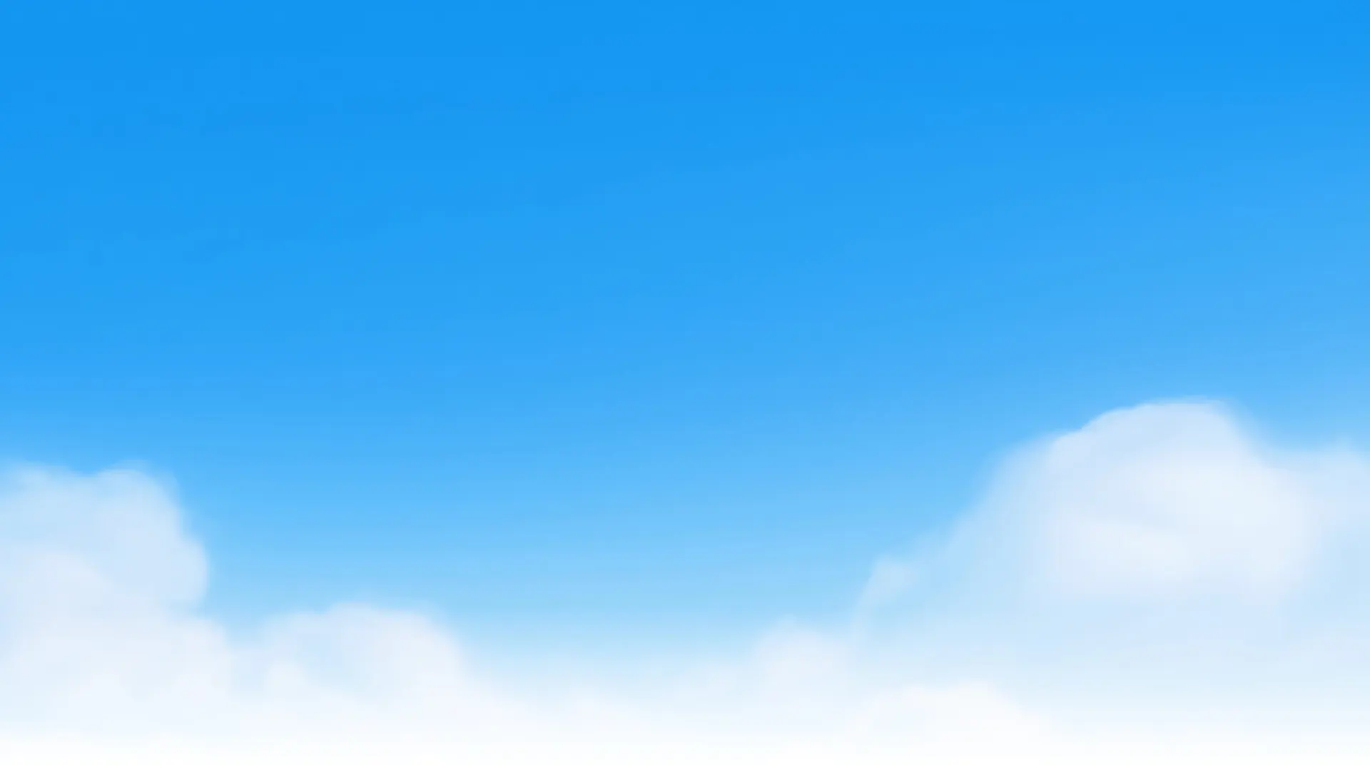 Blue sky with soft clouds — section background